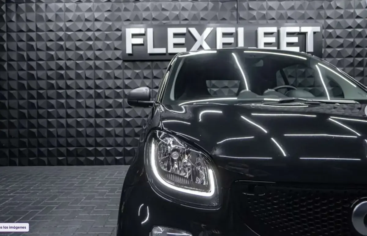 Usado Smart ForTwo Cabrio Passion 90 CV (66 kW) 2019 Negro Descapotable