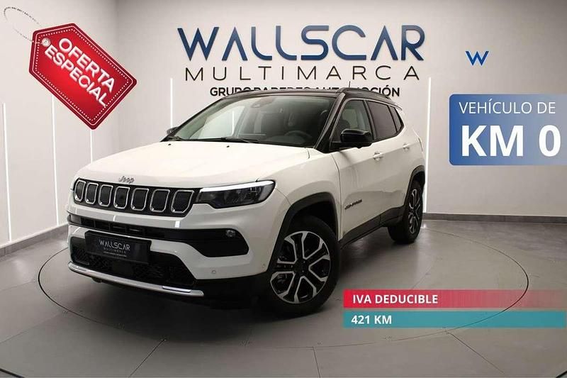 Blanco Usado 2022 Jeep Compass Limited SUV | 29.880 € - Imagen 1/4