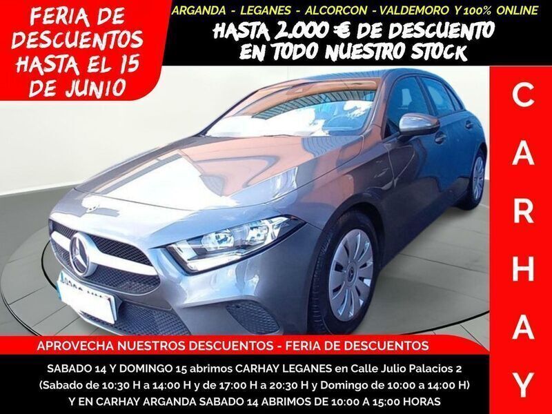 Gris Usado 2019 Mercedes A180 Utilitario | 17.990 € (Super precio) - Imagen 1/4