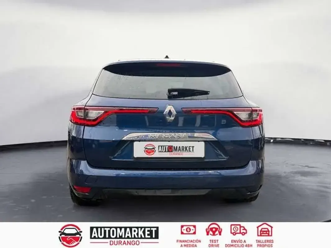 Usado Renault Mégane GrandTour LIMITED 116 CV (85 kW) 2019 Blanco Familiar