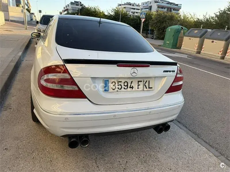 Usado Mercedes CLK320 Elegance 218 CV (160 kW) 2002 Blanco Coupe