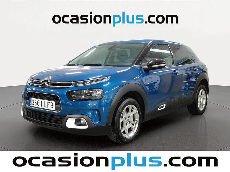 Usado Citroën C4 Cactus PureTech 110 CV (80 kW) 2020 Azul Utilitario
