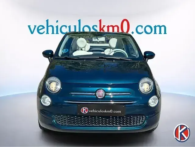 Usado Fiat 500 70 CV (51 kW) 2023 Azul Descapotable