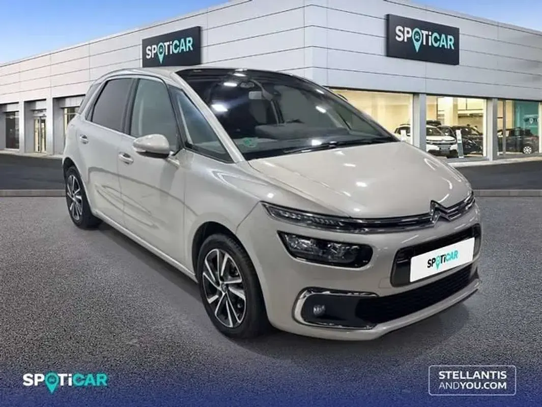 Usado Citroën C4 Feel 131 CV (96 kW) 2017 Gris Monovolumen