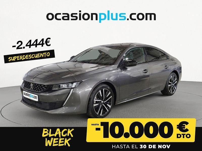 Gris Usado 2023 Peugeot 508 GT Berlina | 26.890 € (Precio justo) - Imagen 1/4