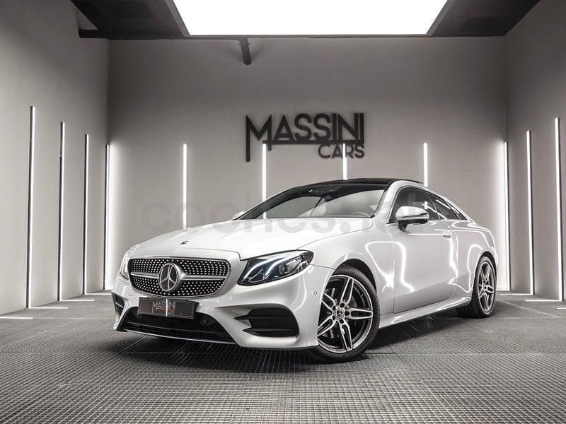 Usado Mercedes E220 194 CV (142 kW) 2018 Gris / plata Coupe