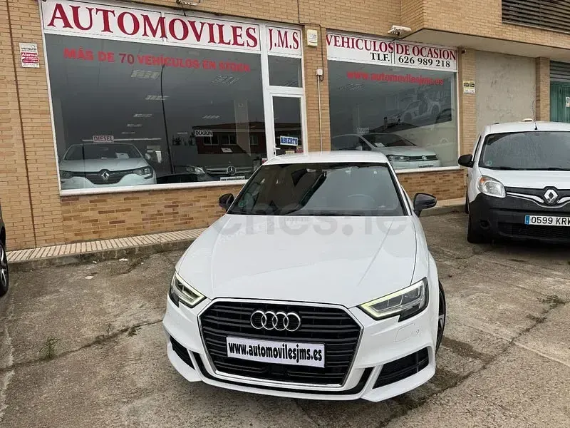 Usado Audi A3 S-Line 150 CV (110 kW) 2020 Blanco Berlina