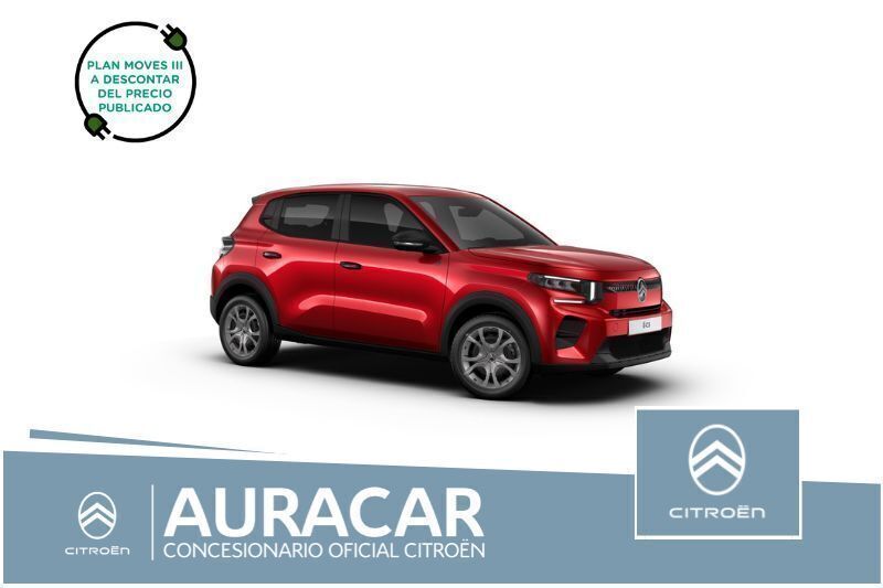 Rojo Nuevo 2025 Citroën e-C3 Berlina | 23.720 € (Buen precio) - Imagen 1/4