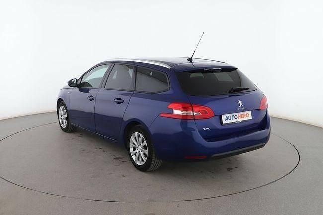 Usado Peugeot 308 Style 131 CV (96 kW) 2018 Azul Utilitario