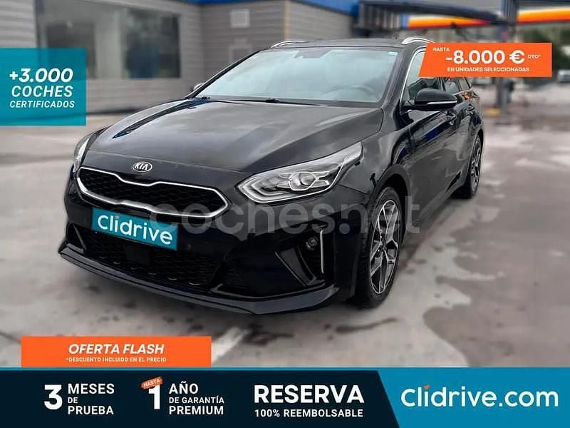 Negro Usado 2019 Kia Ceed GT GT-Line Familiar | 19.190 € (Precio justo) - Imagen 1/3