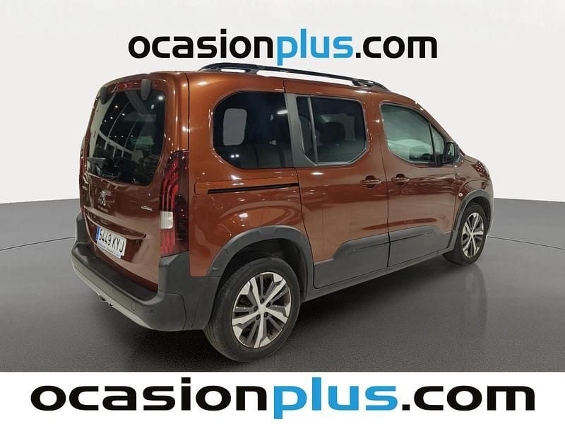 Usado Peugeot Rifter GT-line 110 CV (80 kW) 2019 Marrón Monovolumen