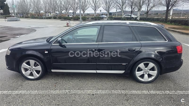 Usado Audi A4 S-Line 140 CV (102 kW) 2007 Negro Familiar