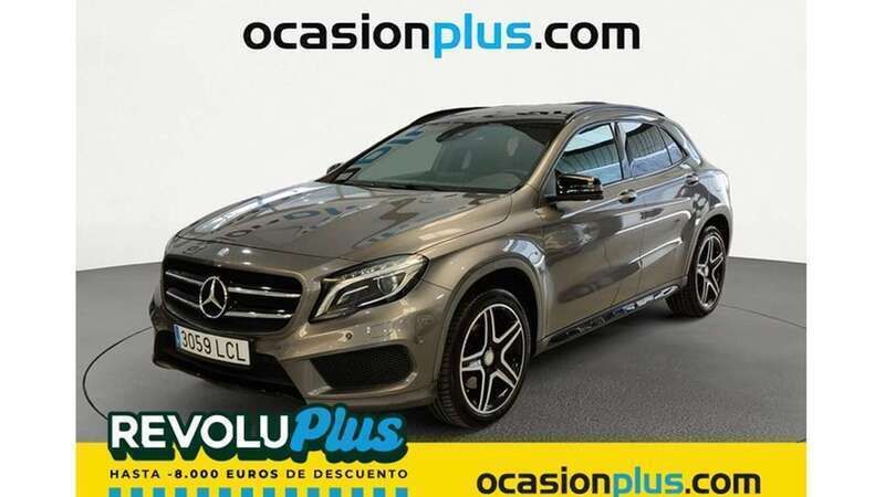 Gris Usado 2015 Mercedes GLA220 AMG line SUV | 22.500 € (Precio justo) - Imagen 1/4
