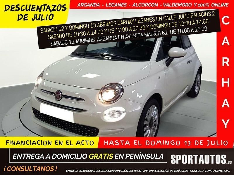 Blanco Usado 2020 Fiat 500 Lounge Utilitario | 10.290 € (Precio justo) - Imagen 1/4