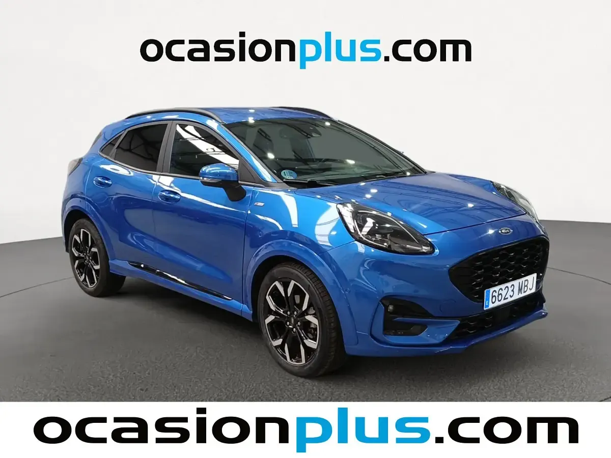 Usado Ford Puma ST-Line X 125 CV (91 kW) 2022 Azul SUV