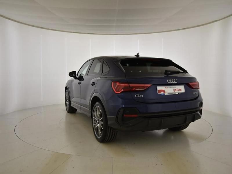 Usado Audi Q3 Sportback 150 CV (110 kW) 2021 Azul SUV