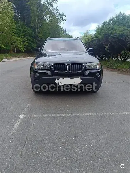 Usado BMW X3 177 CV (130 kW) 2009 Negro SUV