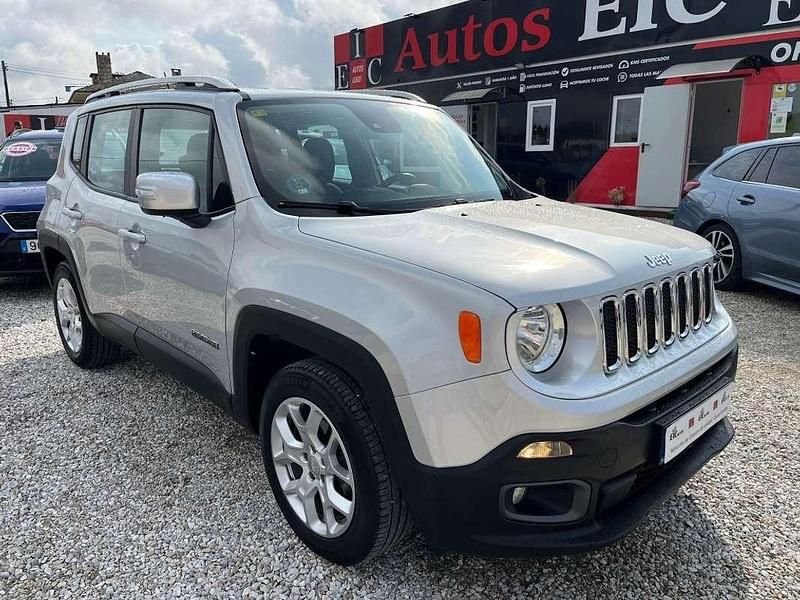 Plateado Usado 2015 Jeep Renegade Limited SUV | 14.999 € (Un poco caro) - Imagen 1/4