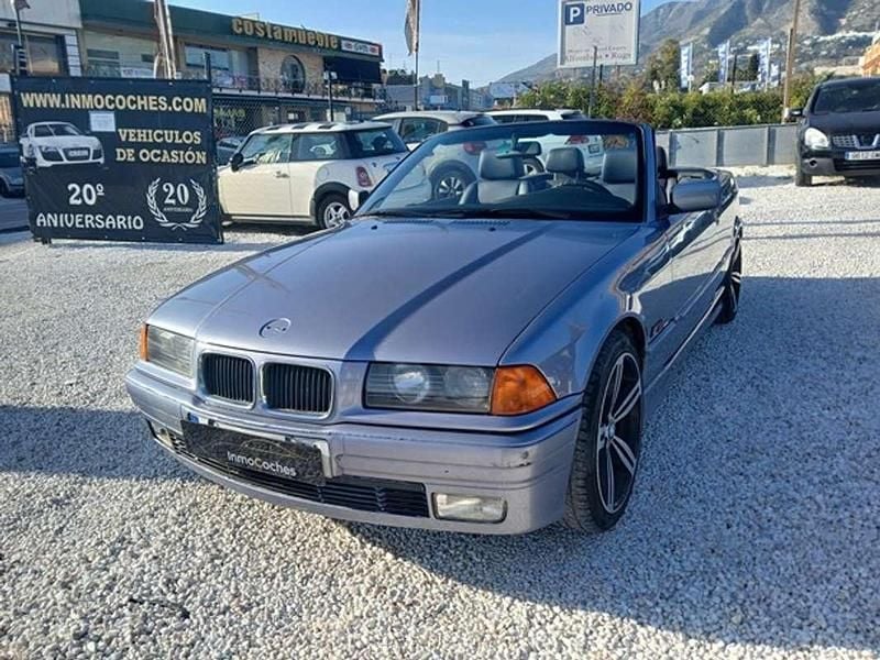 Gris Usado 1994 BMW 320 Cabriolet Descapotable | 8500 € - Imagen 1/4