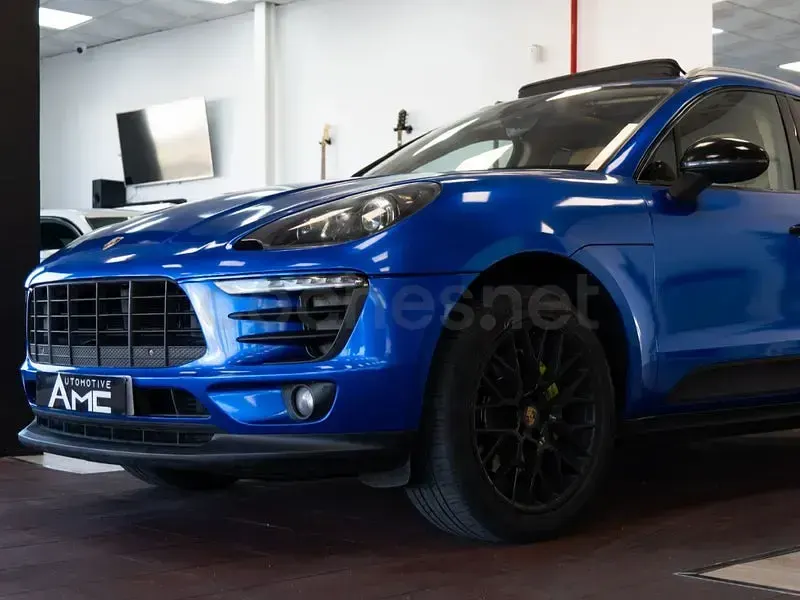 Usado Porsche Macan S Diesel 258 CV (189 kW) 2015 Azul SUV