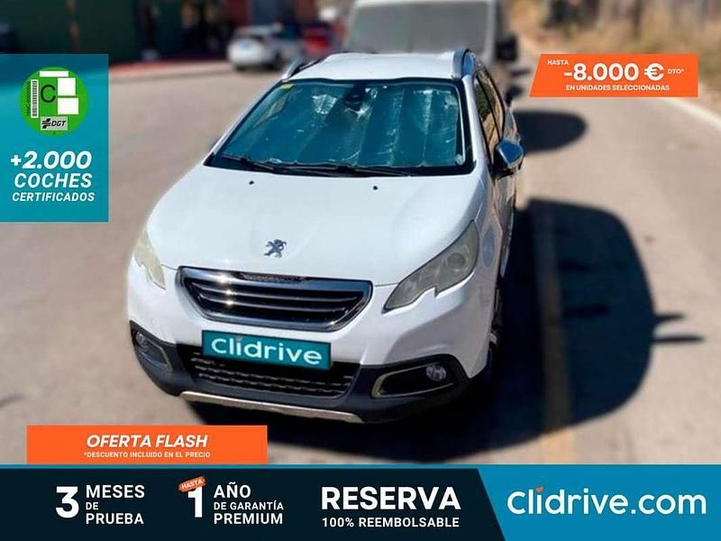 Blanco Usado 2015 Peugeot 2008 Allure SUV | 7490 € (Super precio) - Imagen 1/3