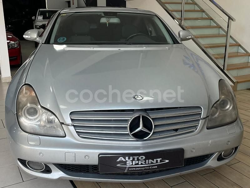 Usado Mercedes CLS350 292 CV (214 kW) 2007 Gris / plata Berlina
