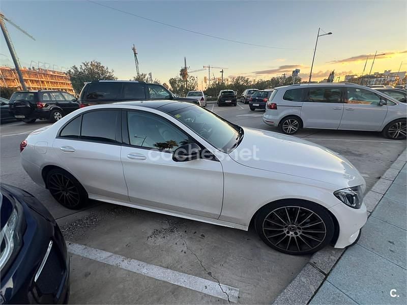 Usado Mercedes C250 204 CV (150 kW) 2018 Blanco Berlina