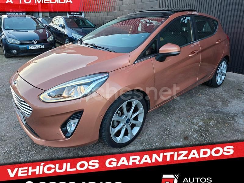 Naranja Usado 2017 Ford Fiesta ST-Line Utilitario | 9500 € (Buen precio) - Imagen 1/4