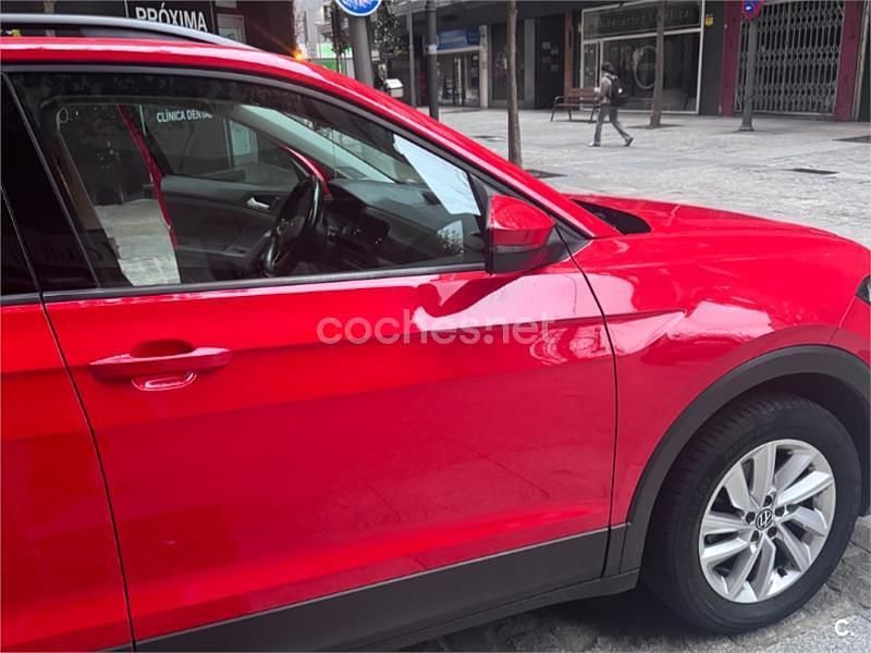 Usado VW T-Cross Advance 95 CV (69 kW) 2021 Rojo SUV