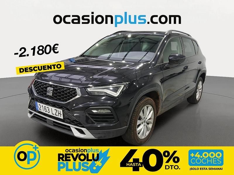Usado Seat Ateca Style 150 CV (110 kW) 2022 Negro SUV