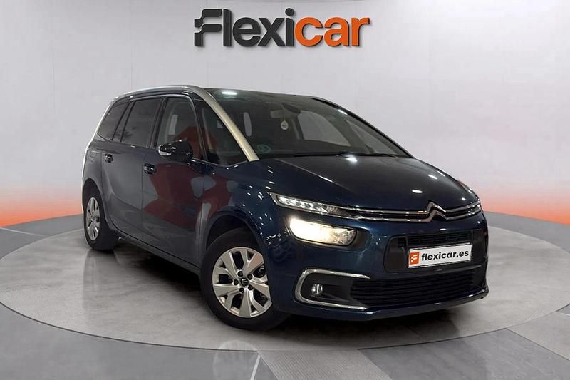 Azul Usado 2021 Citroën C4 SpaceTourer Feel Monovolumen | 13.490 € (Buen precio) - Imagen 1/4