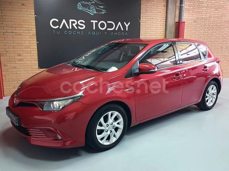 Granate Usado 2017 Toyota Auris Hybrid Advance Berlina | 10.990 € (Buen precio) - Imagen 1/4