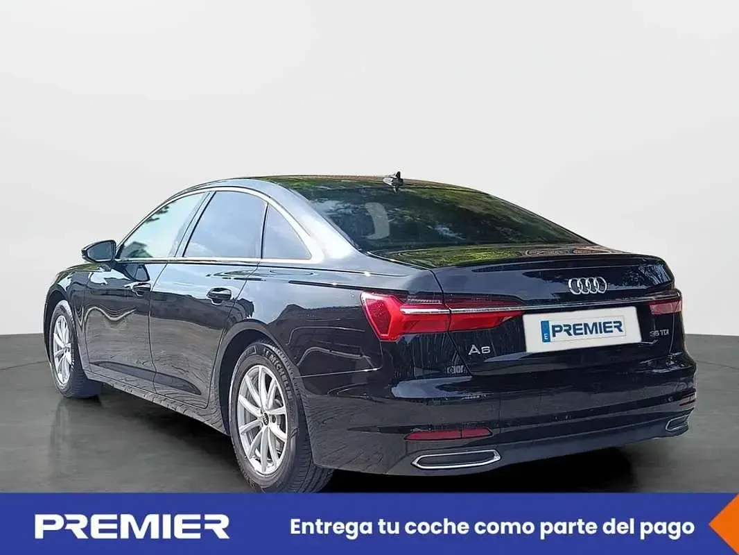 Usado Audi A6 Business 163 CV (119 kW) 2021 Negro Berlina