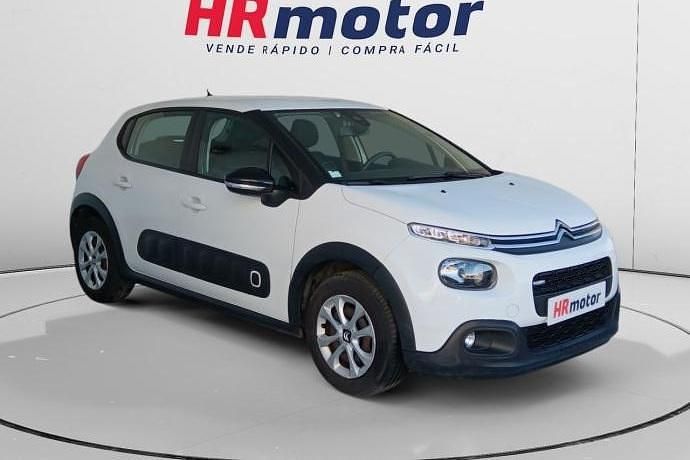 Blanco Usado 2017 Citroën C3 Feel Utilitario | 8190 € (Buen precio) - Imagen 1/4
