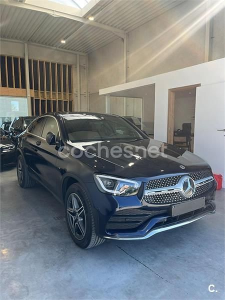 Azul Usado 2020 Mercedes GLC300e Coupe | 47.000 € (Caro) - Imagen 1/4