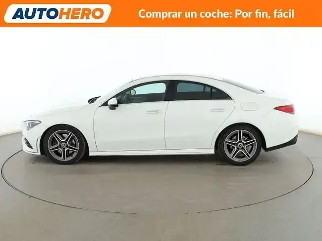 Usado Mercedes CLA200 AMG line 150 CV (110 kW) 2019 Blanco Coupe