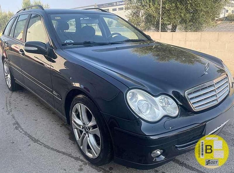 Negro Usado 2006 Mercedes C220 Sport Edition Familiar | 4500 € (Super precio) - Imagen 1/4
