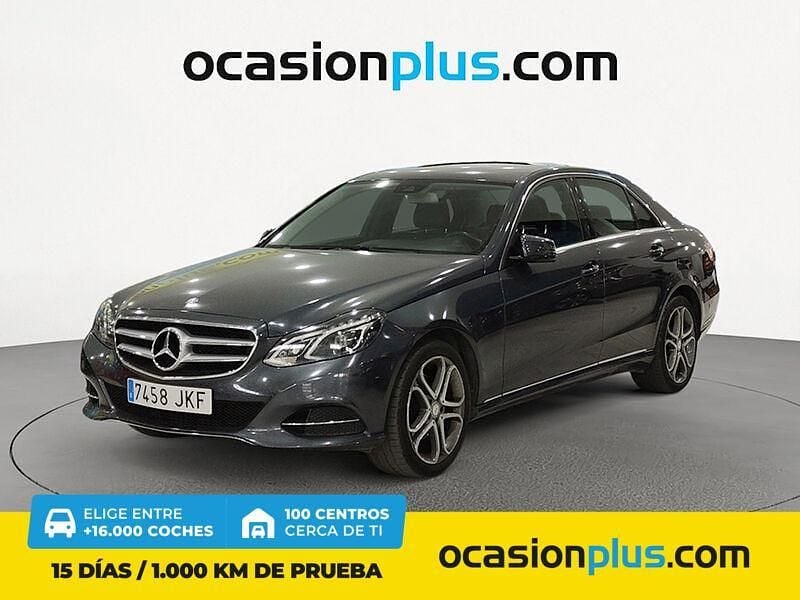 Gris Usado 2015 Mercedes E220 Berlina | 20.450 € (Buen precio) - Imagen 1/4