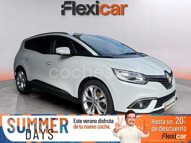 Blanco Usado 2017 Renault Grand Scénic IV Intens Monovolumen | 14.970 € (Un poco caro) - Imagen 1/4