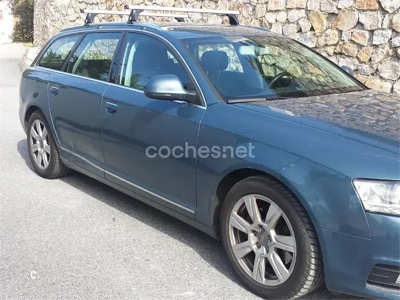 Usado Audi A6 Sport 170 CV (125 kW) 2010 Azul Familiar