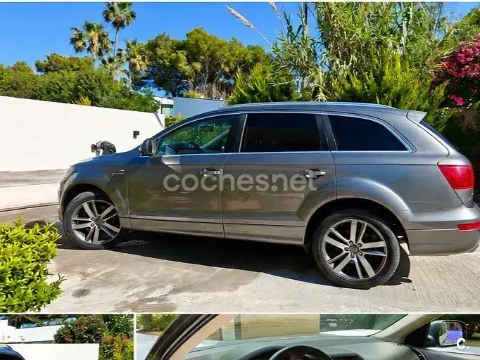 Usado Audi Q7 S-Line 240 CV (176 kW) 2010 Gris / plata SUV