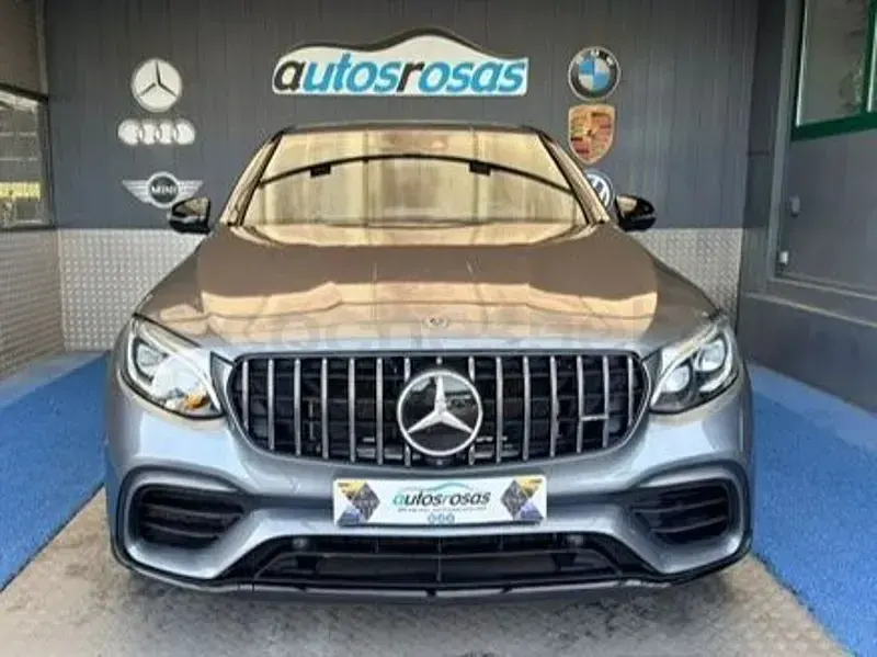 Usado Mercedes GLC63 AMG 510 CV (375 kW) 2018 Gris / plata SUV