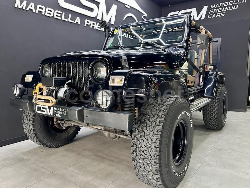 Negro Usado 2001 Jeep Wrangler Sport SUV | 29.990 € - Imagen 1/4
