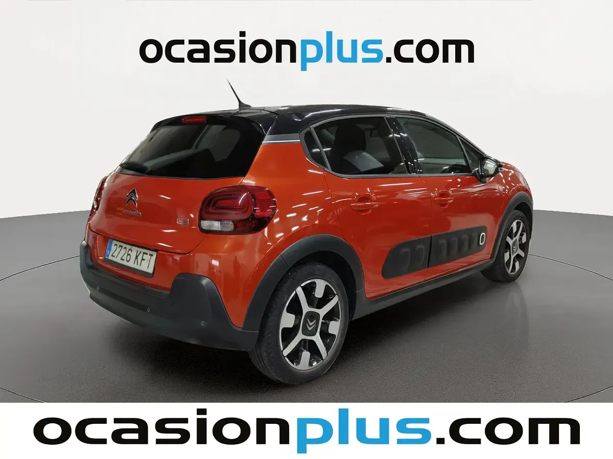 Usado Citroën C3 PureTech 82 HP (60 kW) 2017 Laranja Citadino