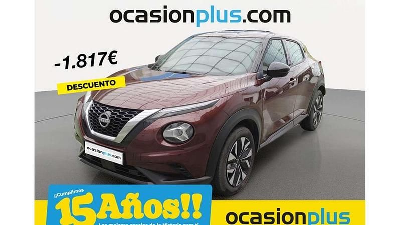 Rojo Usado 2024 Nissan Juke Acenta SUV | 18.173 € (Precio justo) - Imagen 1/4