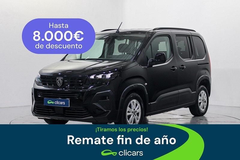Negro Usado 2024 Peugeot Rifter Allure Monovolumen | 21.490 € (Precio justo) - Imagen 1/4