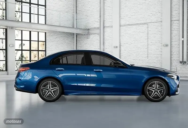 Usado Mercedes C220 199 CV (146 kW) 2022 Azul Berlina
