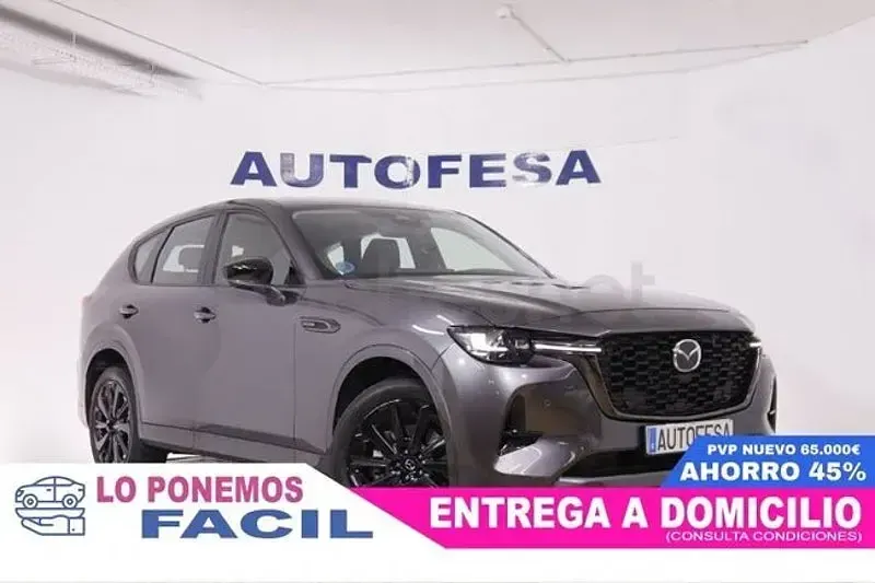 Usado Mazda CX-60 Homura-Line 200 CV (147 kW) 2024 Gris / plata SUV