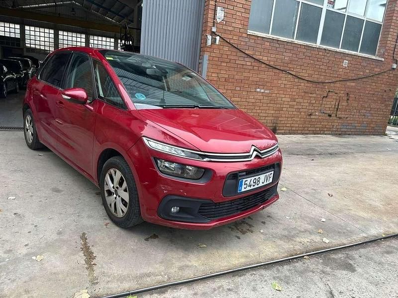 Rojo Usado 2016 Citroën C4 Picasso First Monovolumen | 6990 € (Super precio) - Imagen 1/4