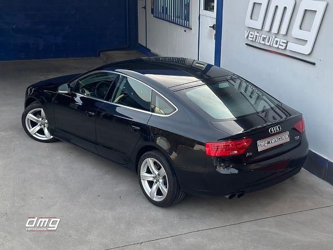 Usado Audi A5 Sportback S-Line 179 CV (131 kW) 2014 Negro Utilitario